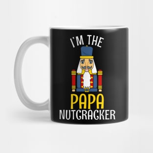Papa Nutcracker Matching Family Christmas Mug